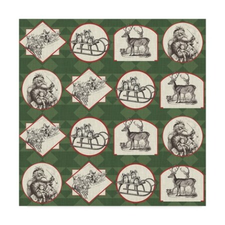 Trademark Fine Art Pela Studio 'Farmhouse Holiday Step 06B' Canvas Art, 14x14 WAP07673-C1414GG